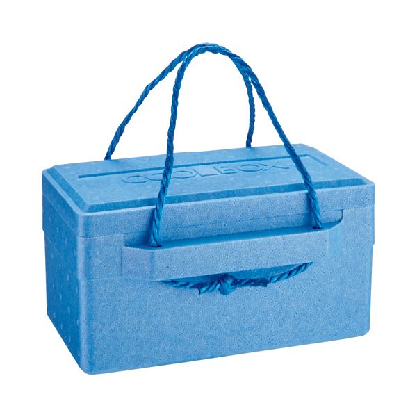 (まとめ) 石山 発泡クールボックス 9.4L ブルー TI-100P 1個 (×10セット) |b04の通販は