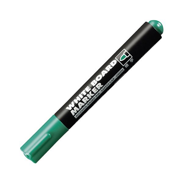 (まとめ) コクヨ ホワイトボード用マーカーペン 細字 緑 業務用パック PM-B101NG 1箱(10本) (×10セット) |b04の通販は