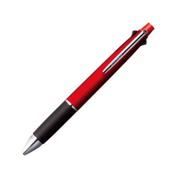 (まとめ) 三菱鉛筆 多機能ペン ジェットストリーム4＆1 0.7mm （軸色 ボルドー） MSXE510007.65 1本 (×10セット) |b04