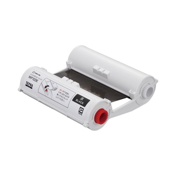 キングジム テプラ Grand インクリボンカートリッジ 30m巻 黒 WP100K 1個 (×10セット) |b04の通販は