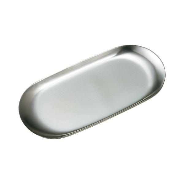 (まとめ) オープン工業 ステンレストレー 小判型 大 W225×D93×H10mm KN-400 1個 (×10セット) |b04の通販は