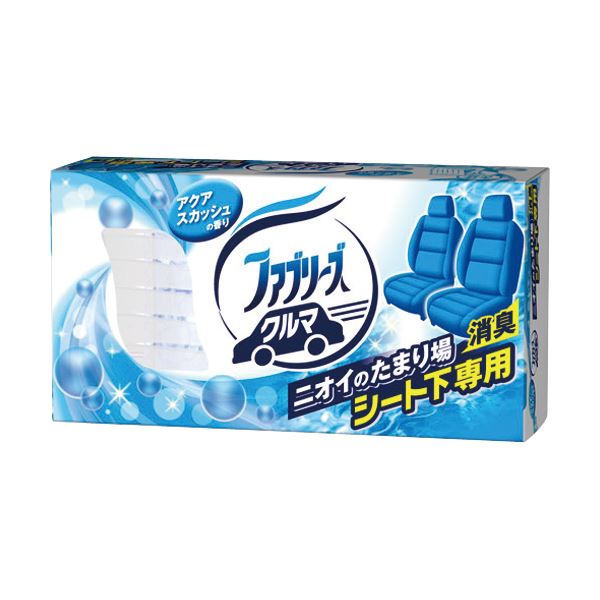 (まとめ) P＆G クルマ用置き型ファブリーズ アクアスカッシュの香り 本体 130g 1個 (×10セット) |b04の通販は 5,932円