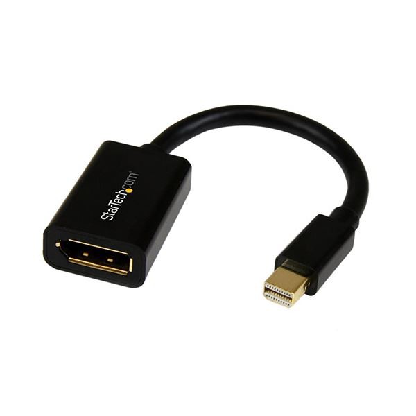 (まとめ) StarTech MiniDisplayPort-DisplayPort変換ケーブルアダプタ 15cm オス/メス MDP2DPMF6IN1本 (×10セット) |b04