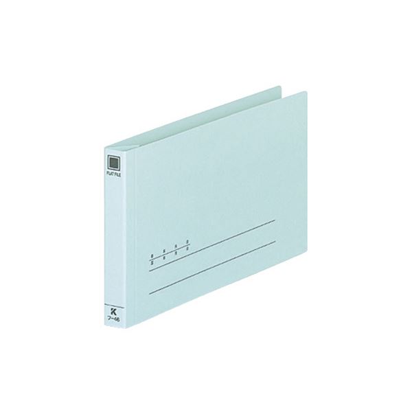 (まとめ) コクヨ 伝票用フラットファイル 振替伝票サイズ 2穴 150枚収容 背幅18mm 青 フ-46 1セット（10冊） (×10セット) |b04の通販は 8,896円