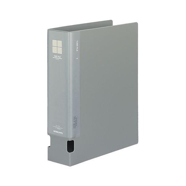 (まとめ) コクヨ チューブファイルPP 片開き A4タテ 600枚収容 背幅74mm グレー フ-F660NM 1冊 (×10セット) |b04の通販は 10,638円