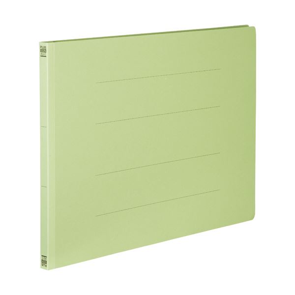 (まとめ) プラス フラットファイル 樹脂とじ具A3ヨコ 150枚収容 背幅18mm グリーン No.002N 1セット(10冊) (×10セット) |b04の通販は 20,437円