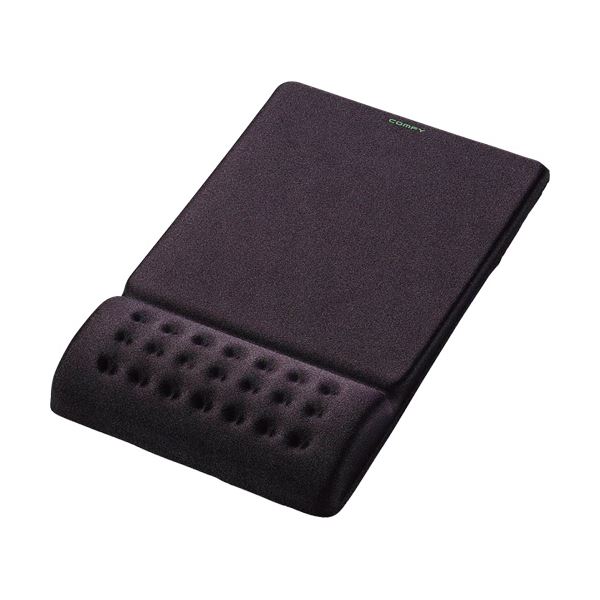 (まとめ) エレコム COMFY マウスパッド ブラック MP-095BK 1枚 (×20セット) |b04の通販は 34,036円