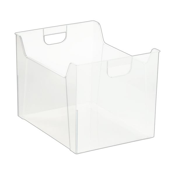 (まとめ) ナカバヤシ ファイルボックス A4クリア FB-E05-CR 1個 (×30セット) |b04の通販はボックスファイル