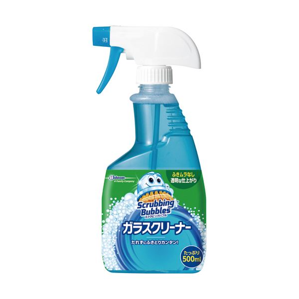 (まとめ) ジョンソン スクラビングバブル ガラスクリーナー 本体 500ml 1本 (×30セット) |b04の通販は