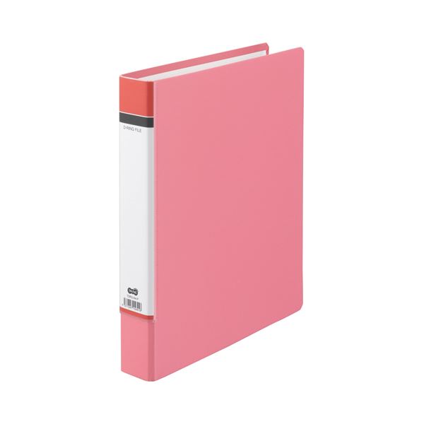 (まとめ) TANOSEE Dリングファイル（貼り表紙） A4タテ 2穴 320枚収容 背幅50mm ピンク 1冊 (×30セット) |b04の通販は