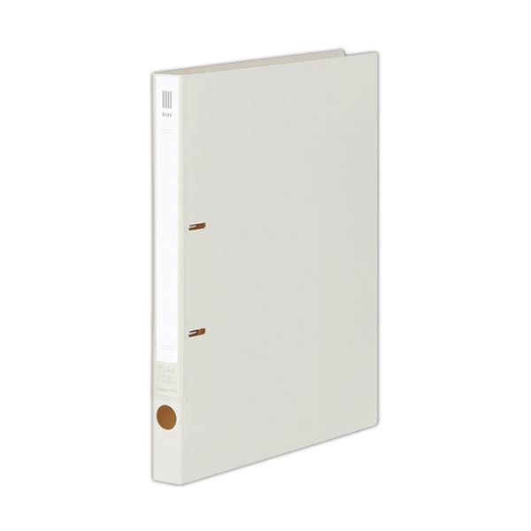 (まとめ) コクヨ リングファイル(NEOS)A4タテ 2穴 180枚収容 背幅27mm オフホワイト フ-NE420W 1冊 (×30セット) |b04の通販は