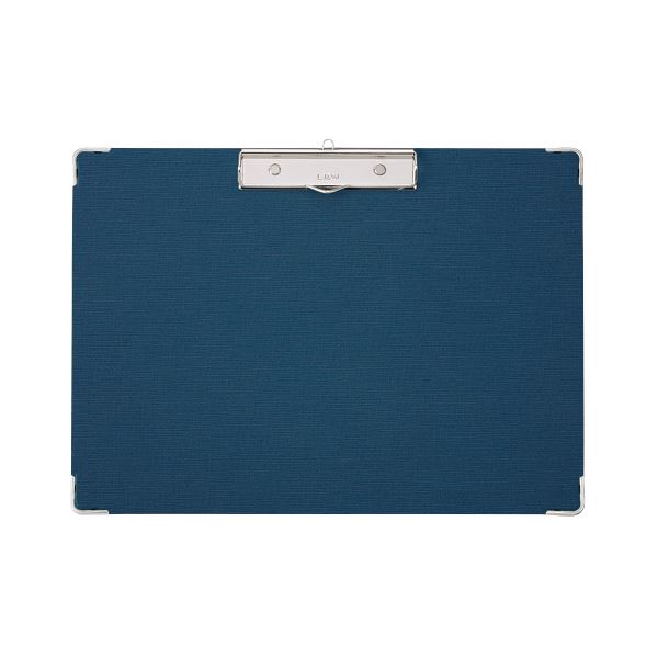 (まとめ) ライオン事務器 ボール用箋挟 B4ヨコ 紺 No.131 1枚 (×30セット) |b04の通販は