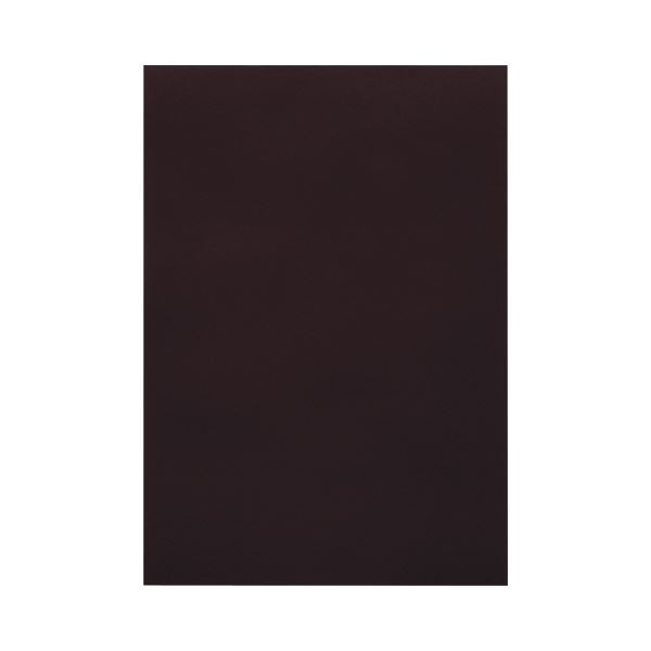 まとめ) TANOSEE 色画用紙 四つ切 くろ 1パック（10枚） (×30セット 