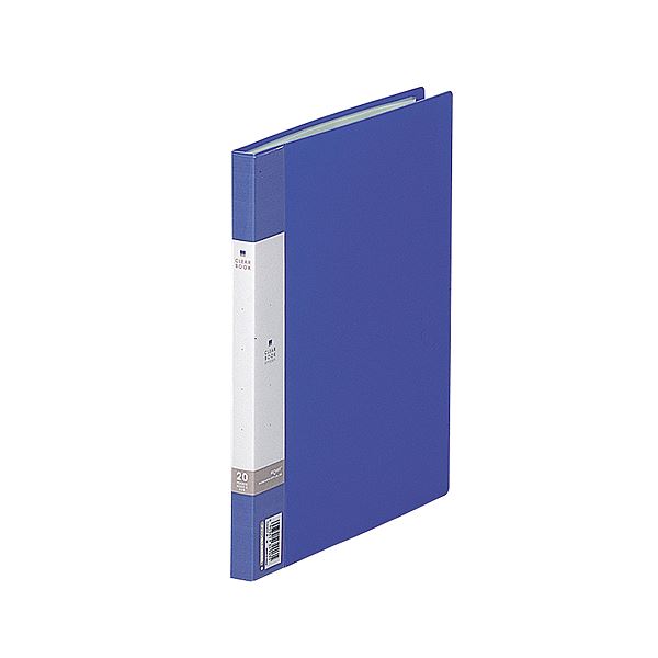 (まとめ) リヒトラブ リクエスト クリヤーブックB5タテ 20ポケット 背幅16mm 青 G3207-8 1冊 (×50セット) |b04 15,700円