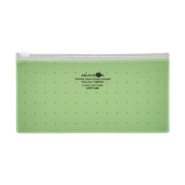 （まとめ）リヒトラブ AQUA DROPsクリヤーケース PEN（通帳）黄緑 F-5301-6 1枚(×50セット) |b04 9,412円