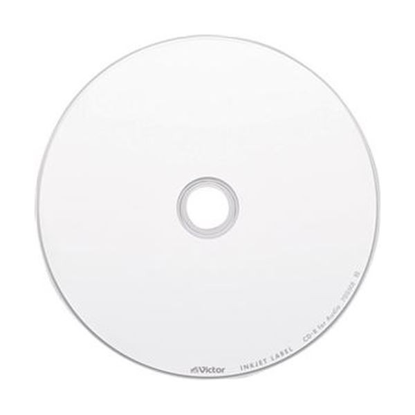 （まとめ）JVC 音楽用CD-R 80分1-48倍速対応 ホワイトワイドプリンタブル スピンドルケース AR80FP30SJ1 1パック（30枚）(×10セット) |b