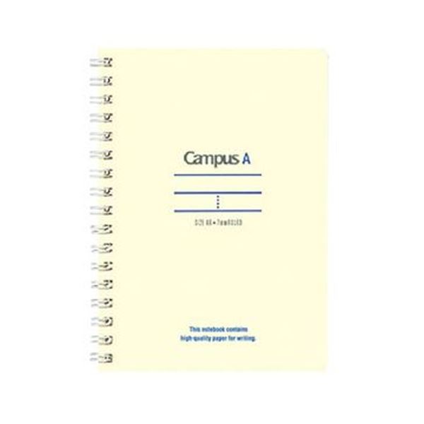 （まとめ）コクヨ キャンパスツインリングノート（ミニサイズ）A6 A罫 50枚 青 ス-T150A-B 1セット（10冊）(×10セット) |b04の通販は 17,141円