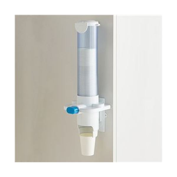 （まとめ）スマイル 紙コップディスペンサー5オンス用 ホワイト 1台(×5セット) |b04の通販は