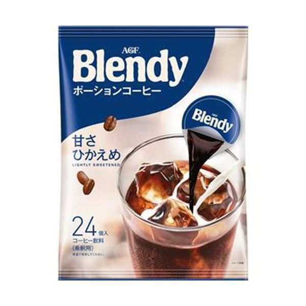（まとめ）味の素AGF ブレンディポーションコーヒー 甘さひかえめ 18g 1セット（72個：24個×3袋）(×5セット) |b04の通販は