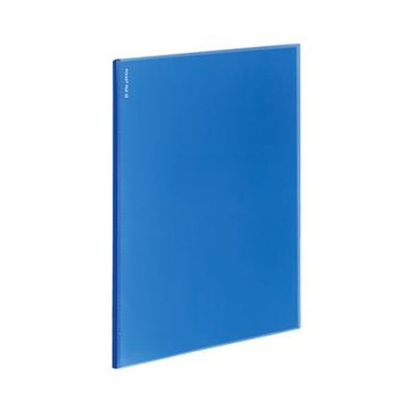 （まとめ）コクヨ ポケットファイルα（ノビータα）固定式 A4タテ 12ポケット 背幅3mm 青 ラ-NF12B 1セット（10冊）(×5セット) |b04の通販は