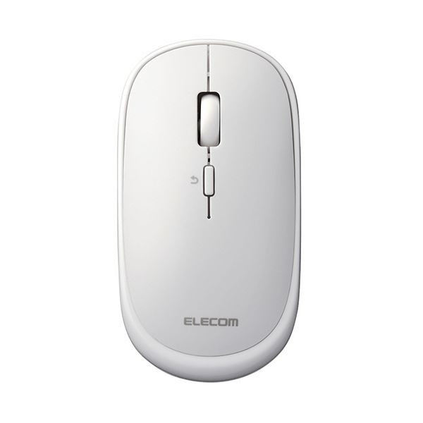 （まとめ）エレコム Bluetooth4.2マウスSlint（スリント） ホワイト M-TM10BBWH 1個 (×3セット) |b04