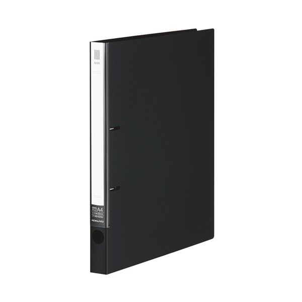 （まとめ）コクヨ リングファイル（NEOS）A4タテ 2穴 180枚収容 背幅27mm ブラック フ-NE420ND 1セット（10冊） (×3セット) |b04の通販は