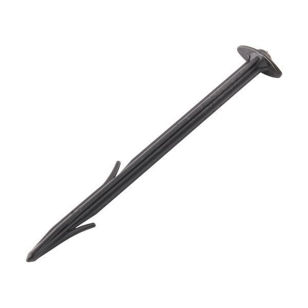 （まとめ）日本マタイ 硬質プラスチックピン 15cm 黒 HC07461 1パック（100本） (×3セット) |b04の通販は