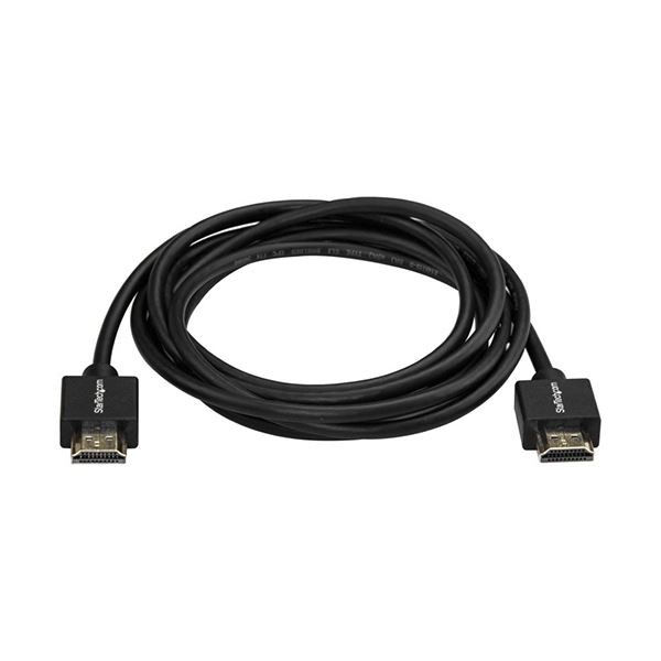 （まとめ）StarTech.com プレミアムHigh Speed HDMIケーブル グリップコネクタ採用 4K/60Hz対応 2m HDMM2MLP 1本 (×5セット) |b04の通販は