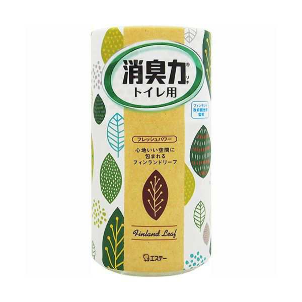 （まとめ）エステー トイレの消臭力 フィンランドリーフ 400ml 1セット（5個） (×5セット) |b04