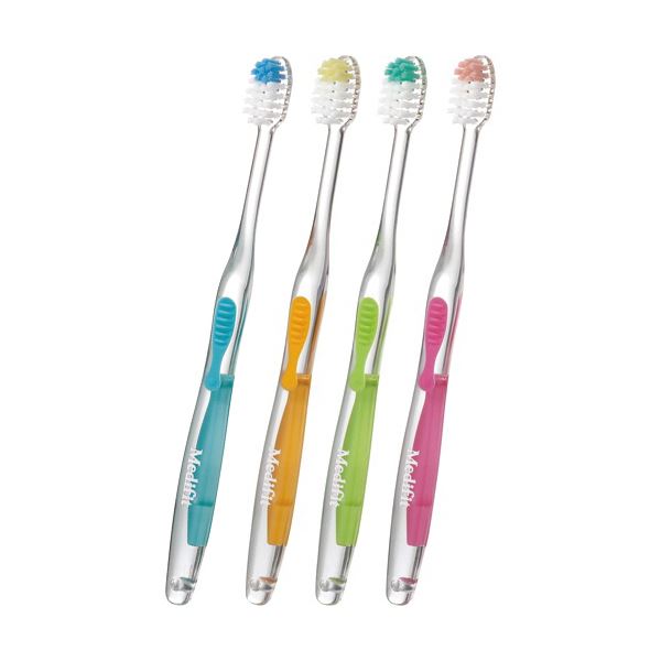 （まとめ）エビス メディフィット ハブラシ ふつう B-188 1セット（12本） (×5セット) |b04の通販は