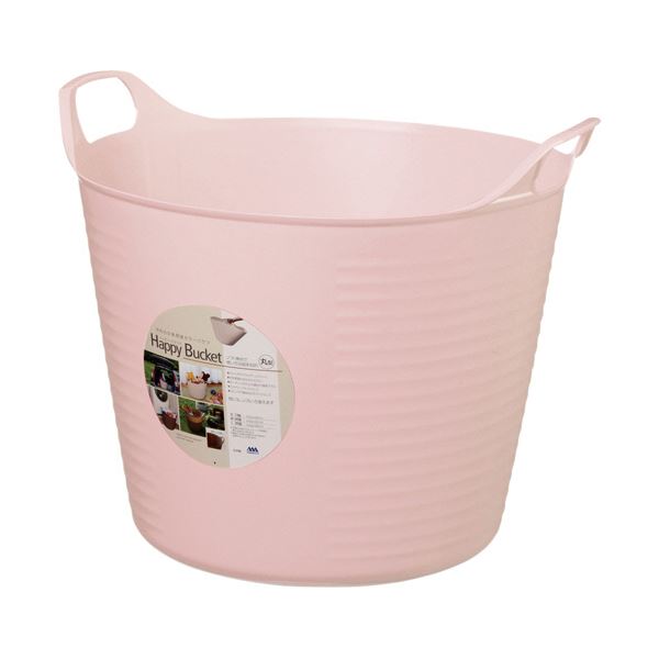 （まとめ）ヒマラヤ化学 ハッピーバケット 本体 丸 M ピンク 1個 (×5セット) |b04の通販は 6,556円