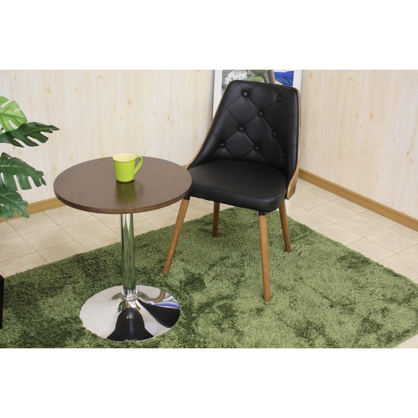 ダイニングチェア シンプルタイプ 4脚セット ストーン×ブラック