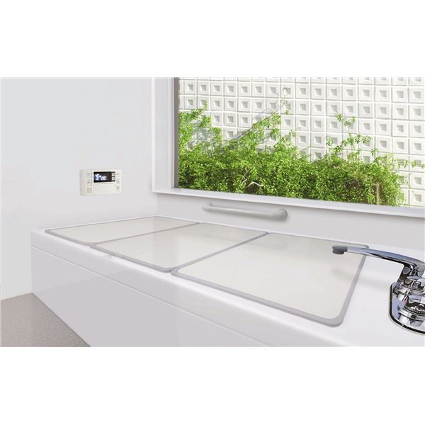 組み合せ風呂ふた/蓋 3枚組 組み合わせサイズ（約）:幅78×長さ138cm