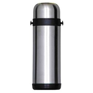 (24個セット) 水筒/ステンレスボトル (1.0L) 縦92×横110×高さ270mm ワンタッチオープン コップ 肩ベルト付き 『ワンダー』 |b04の通販は