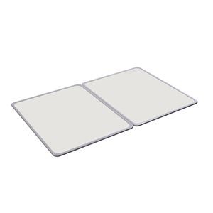 (4個セット) パネル型 風呂ふた アイボリー 2枚組 組み合わせサイズ（約）:幅68×長さ98cm |b04