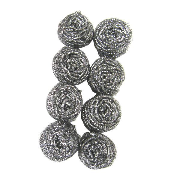 (まとめ) ステンレスたわし/キッチンタワシ (10g 8個入) 油汚れ 焦げ落とし キッチン用品 (×300個セット) |b04の通販は 34,064円