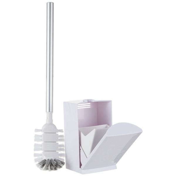 トイレブラシ/トイレ掃除用品 (24個セット) 幅8.5×奥行7.5×高さ39.5cm ケース付 フィーノ (お手洗い レストルーム) |b04の通販は