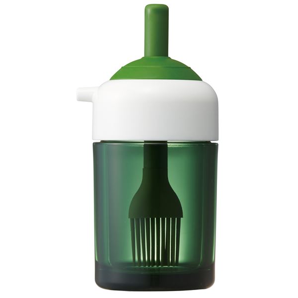 (まとめ) 刷毛でも塗れる オイル差し/油容器 〔ベーシック〕 2Way 容量(約)：150ml キッチン用品 〔48個セット〕 まとめ) 刷毛でも塗れる オイル差し⁄油容器 ベーシック 2Way 容量