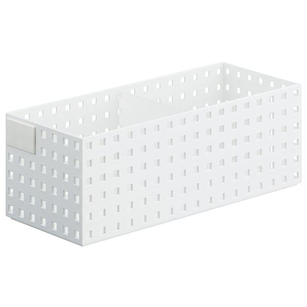 (まとめ) 小物入れ/マルチ収納ケース (ミドル L ホワイト) 奥行き35cmタイプ 9025 ブリックスS (16個セット) |b04の通販は 17,036円