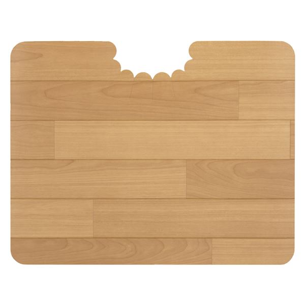 (3個セット) サンコー 吸着拭ける フロアトイレマット ウッド ショート ベージュ KV-15 |b04の通販は 5,114円