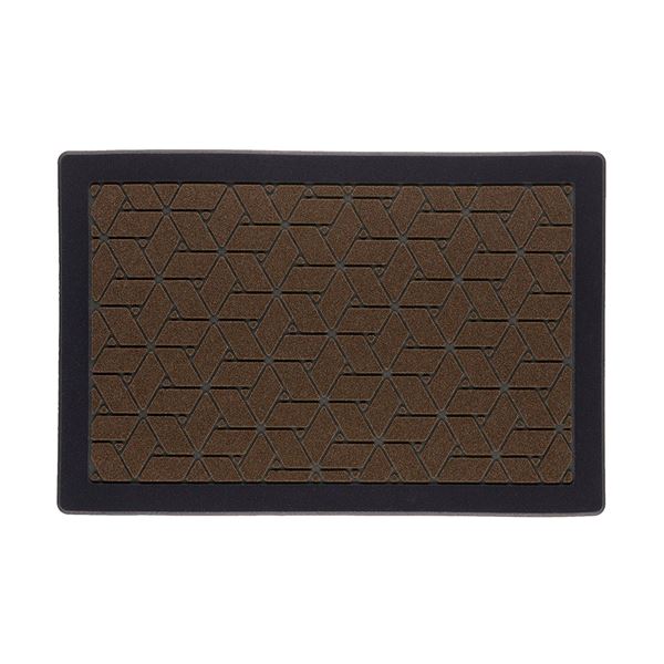 玄関マット/ドアマット (M 網代柄) 約幅90×奥行60×厚み0.9cm (エントランス 入口 店舗 お店 オフィス) |b04の通販は 5,153円