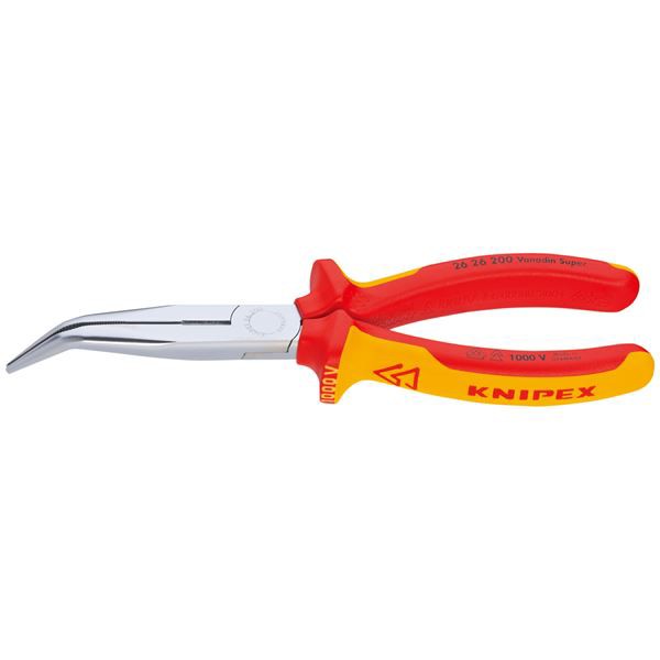 40°先曲ラジオペンチ KNIPEX(クニペックス) 【通販モノタロウ】