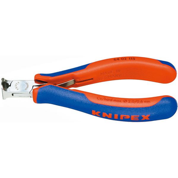 KNIPEX（クニペックス）6402-115 エレクトロニクスエンドカッティングニッパー |b04の通販は