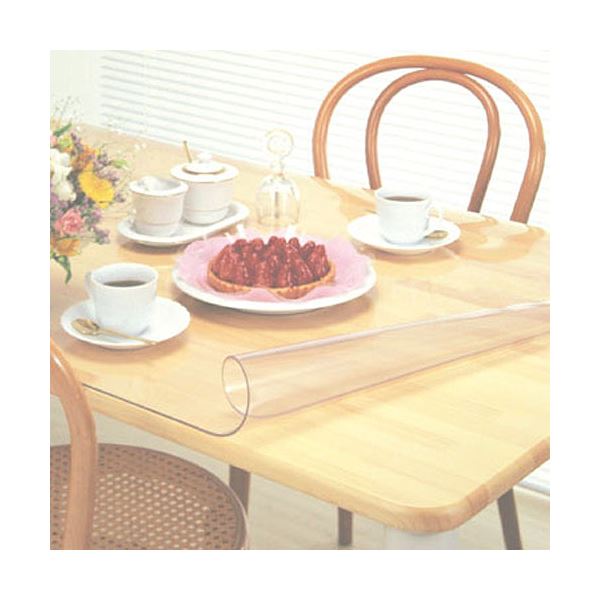 ダイニングマット/テーブルマット (1mm厚/1650mm×900mm) 軟質塩ビ材 日本製 1T-1659 |b04の通販は 6,038円