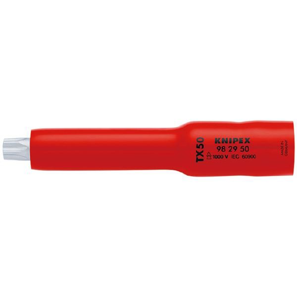 KNIPEX クニペックス ３／８ＳＱ 絶縁ソケットＴｘ５０ １０００Ｖ絶縁仕様 9829-50 |b04の通販は