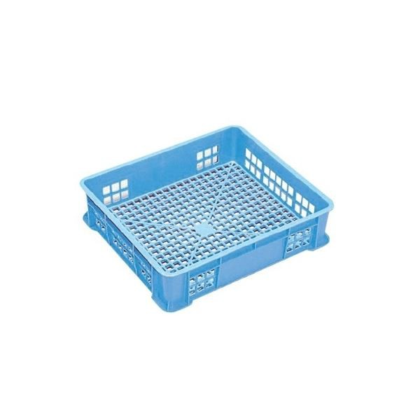 (10個セット) トレー・めんコンテナー/食品用コンテナー (18L ブルー) T-17 |b04