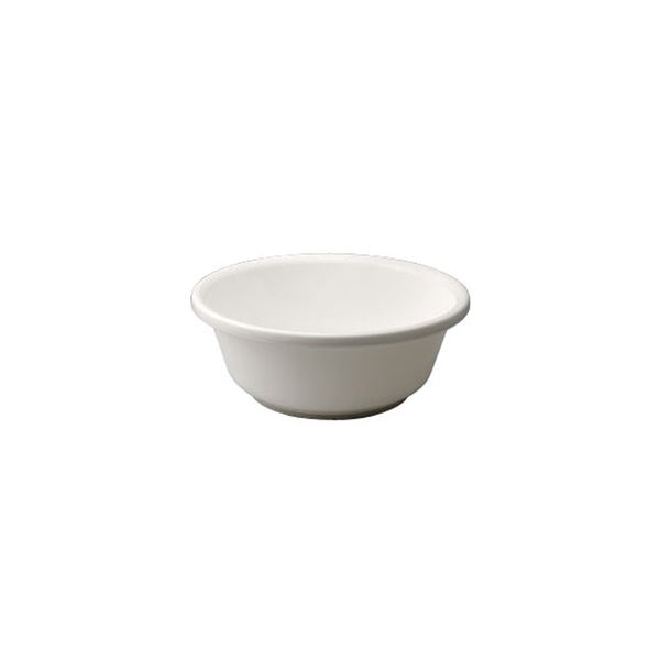 (40セット) シンプル 風呂桶/湯桶 (脚ゴム付き ホワイト) 27×10.2cm 材質：PP 『HOME＆HOME』 |b04