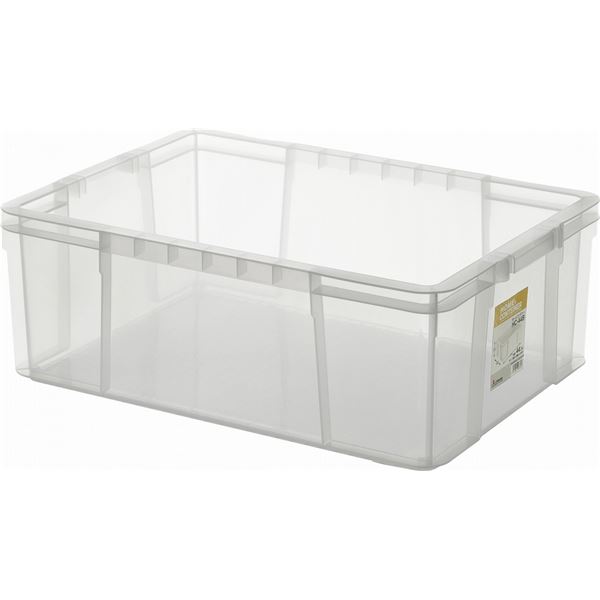 (6セット) ホームコンテナー/コンテナボックス (HC-44B) クリア 材質：PP (汎用 道具箱 DIY用品 工具箱) |b04の通販は