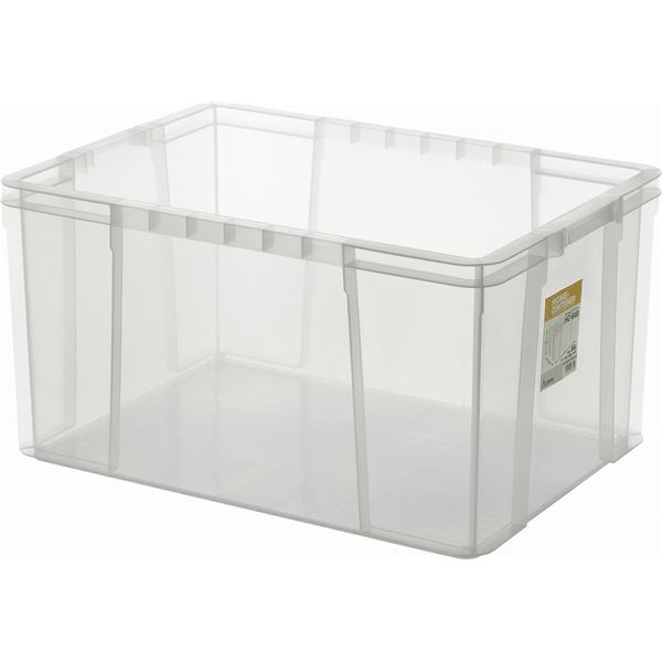 (6セット) ホームコンテナー/コンテナボックス (HC-64B) クリア 材質：PP (汎用 道具箱 DIY用品 工具箱) |b04の通販は
