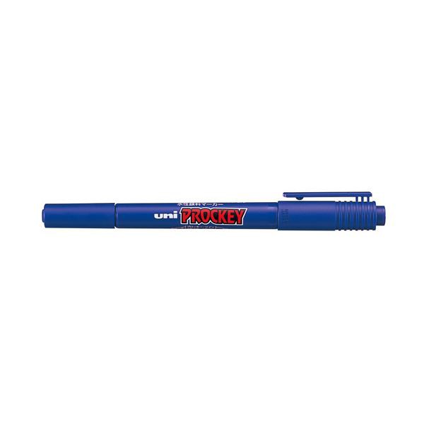 （まとめ） 三菱鉛筆 プロッキーツイン PM-120T.33 細字 青 10本(×10セット) |b04の通販は